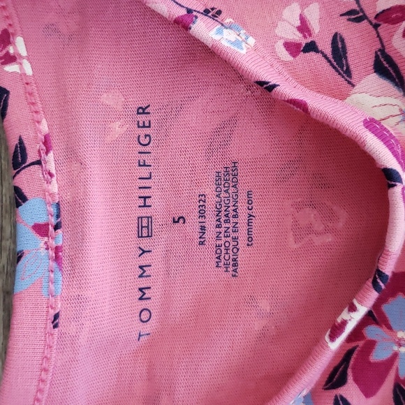 Tommy Hilfiger Sz 5 Tunic Ruffle Peplum Top - Picture 4 of 6